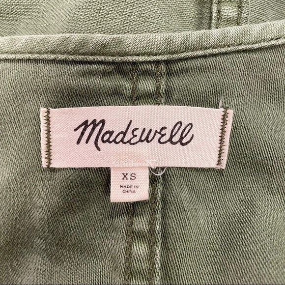 Madewell Claremont Drawstring Jacket AL889 Size XS cotton - Picture 8 of 13